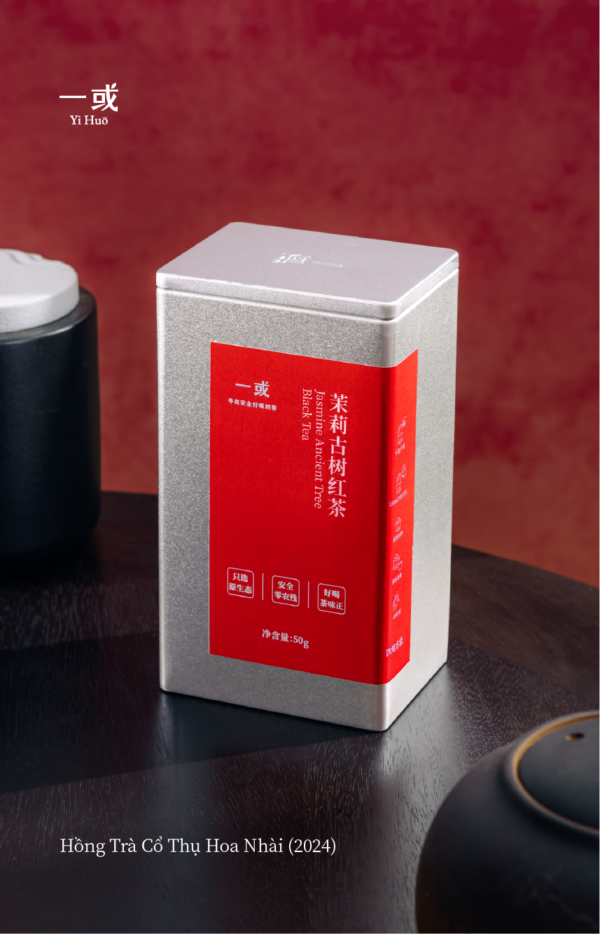 Hồng Trà Cổ Thụ Hoa Nhài 2024 - 50g